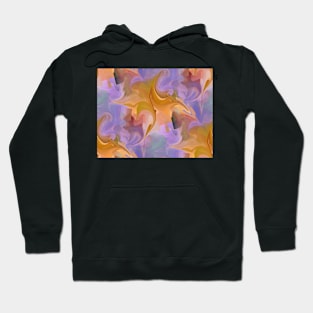 My World Of Orange Bats Hoodie